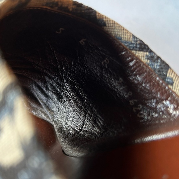 Vintage Christian Dior Trotter Diorissimo Wedges Sandals - Picture 5 of 7